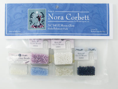 Nora Corbett's Moon Glow NC341 Embellishment Pack