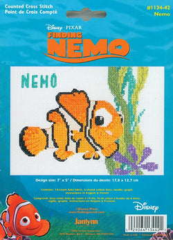 JanLynn Disney Finding Nemo 1134-42 cross stitch kit