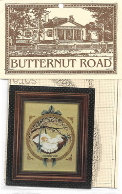 Butternut Road New Baby cross stitch pattern