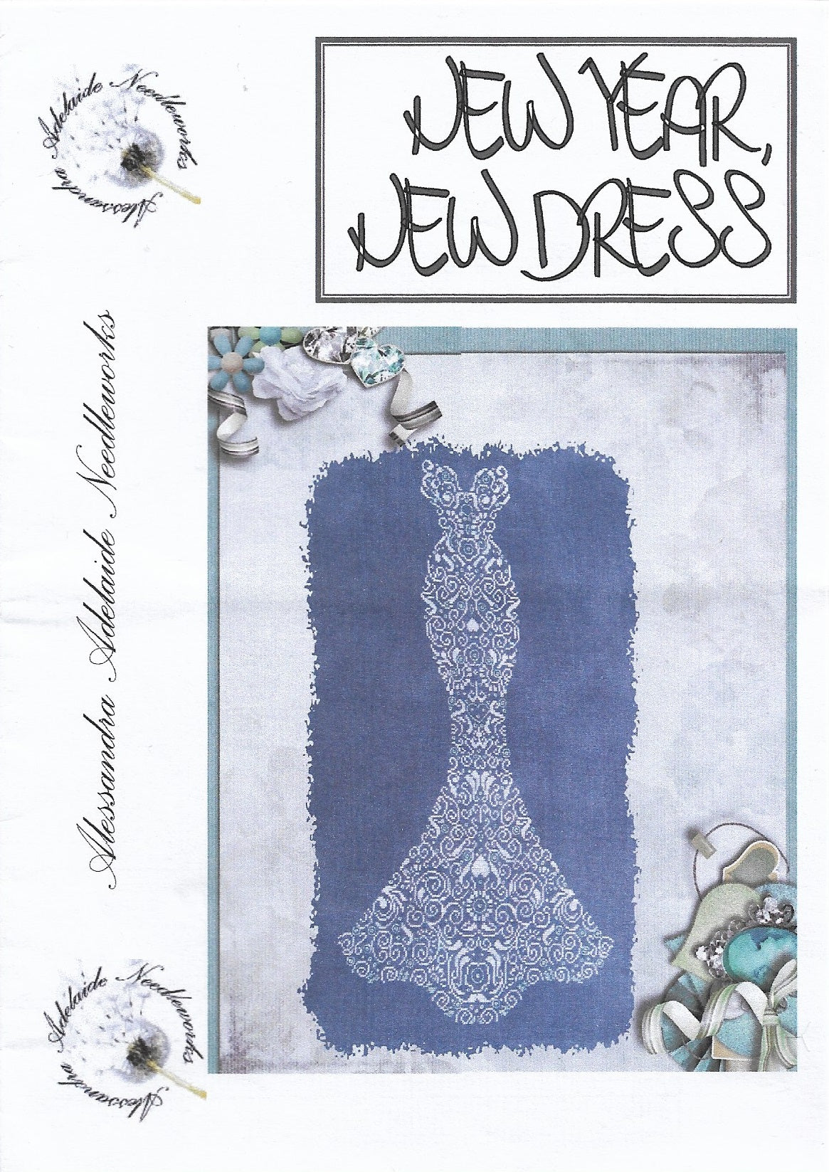 Alessandra Adelaide New Year New Dress cross stitch pattern