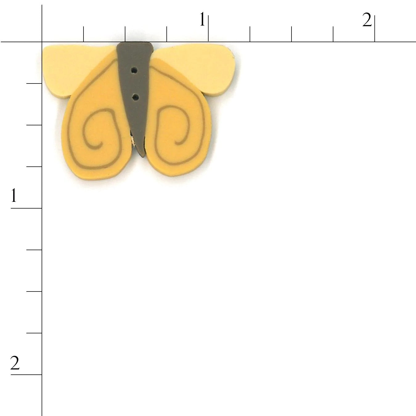 Swirl Butterfly NH1049 Buttons