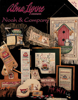 Alma Lynn Noah & Company baby child cross stitch pattern