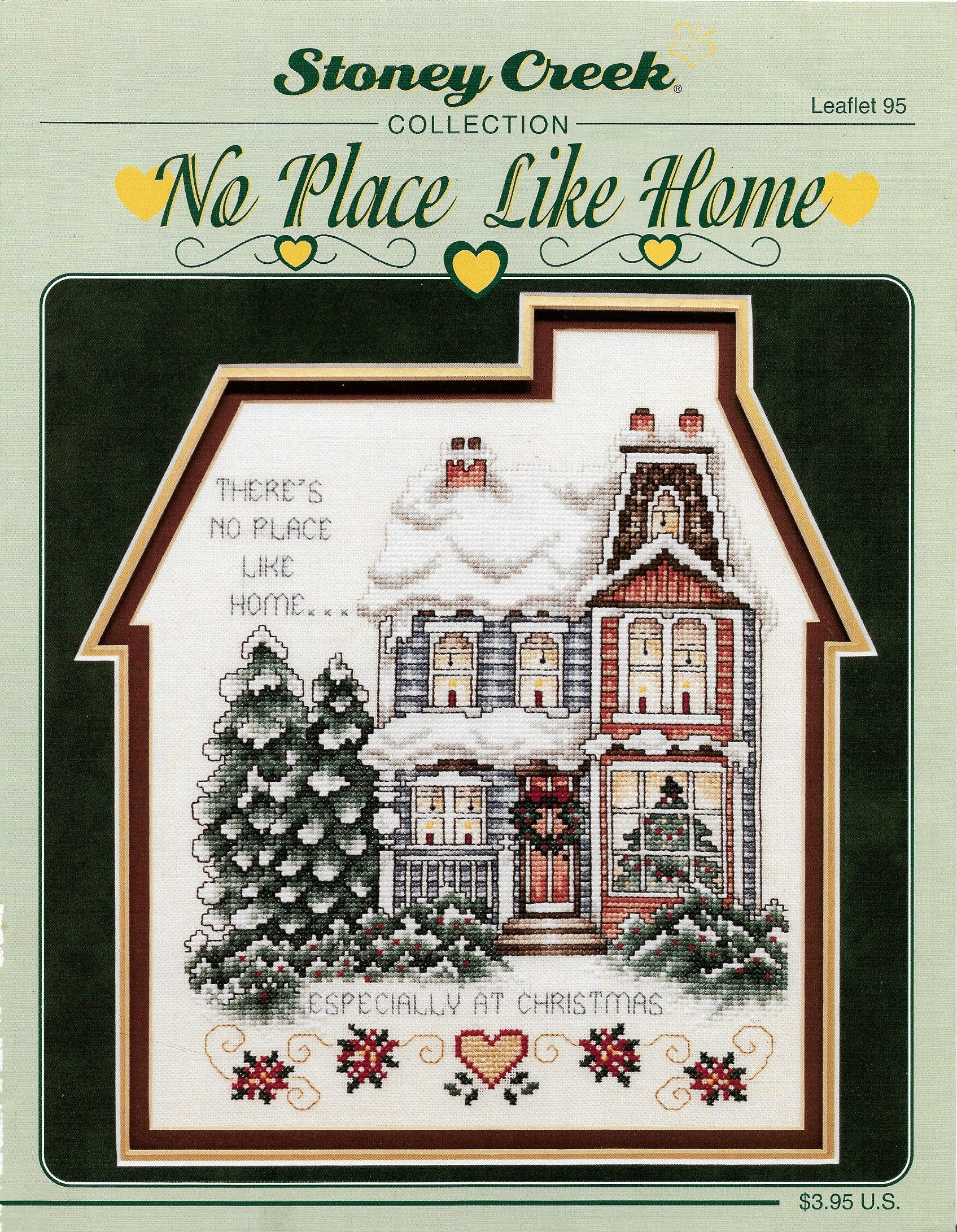 Stoney Creek No Place Like Home LFT95 christmas cross stitch pattern