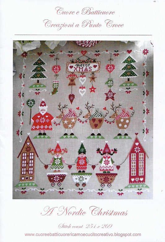 Cuore E Batticuore A Nordic Christmas cross stitch pattern