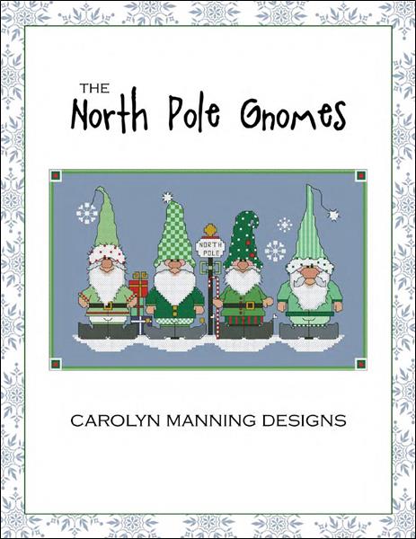 Carolyn Manning North Pole Gnomes cross stitch pattern