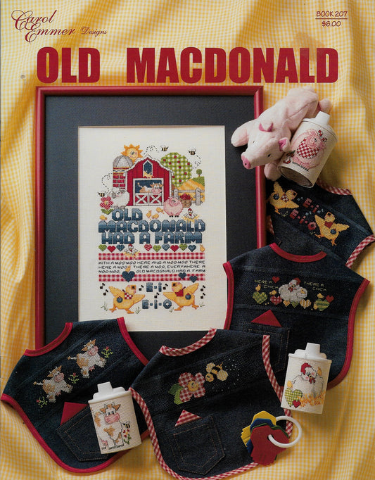 Carol Emmer Designs Old Macdonald cross stitch pattern