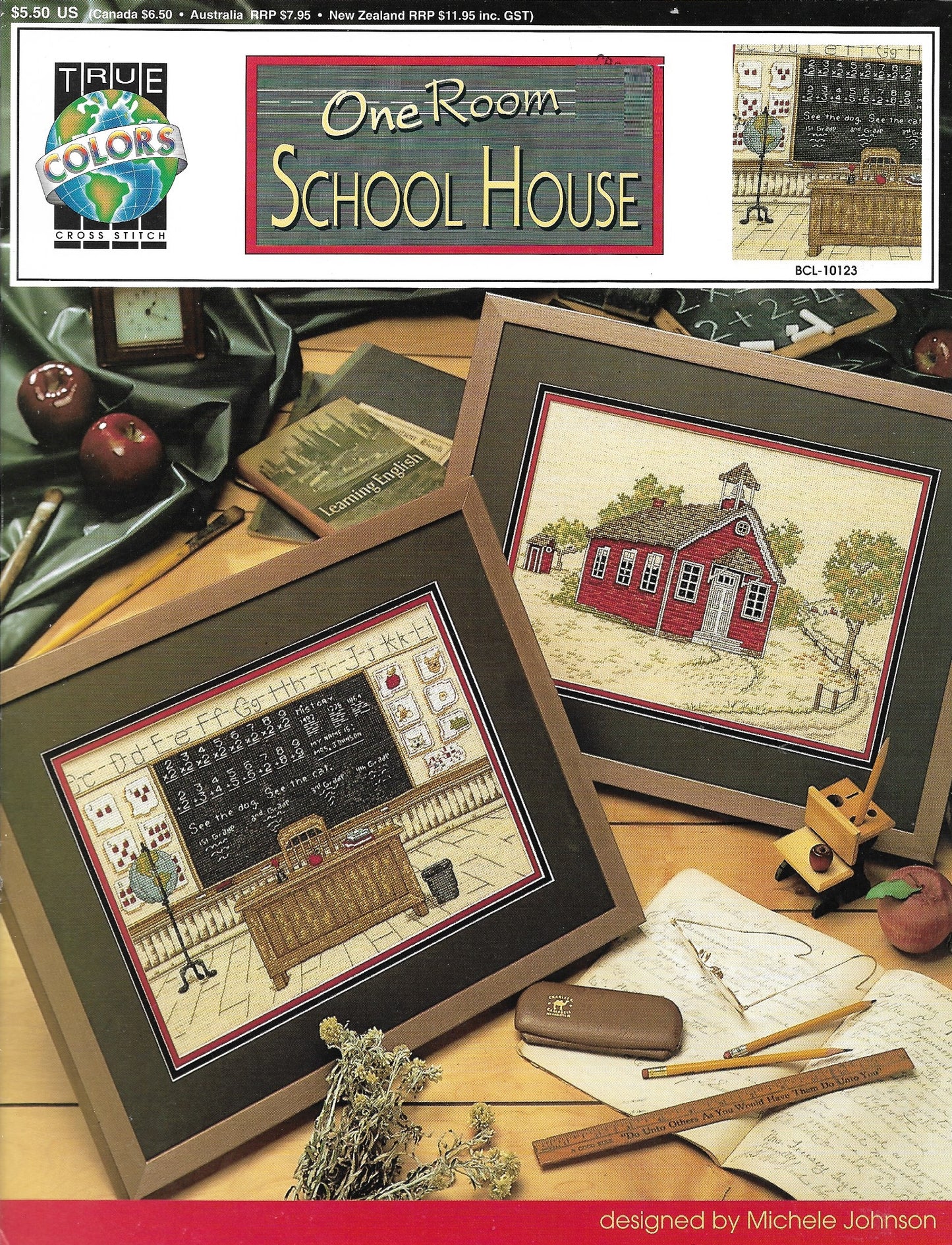 True Colors One Room School House BCL-10123 cross stitch pattern