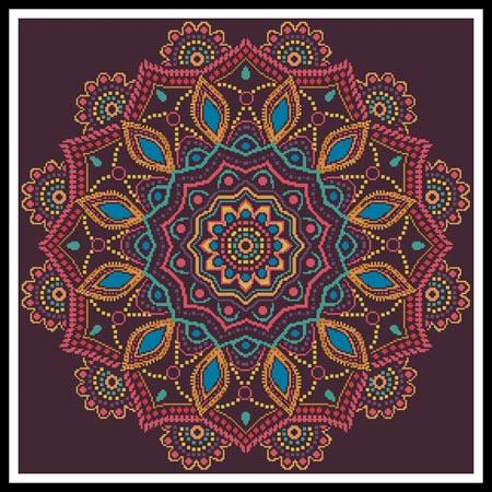 Ornamental Mandala pattern