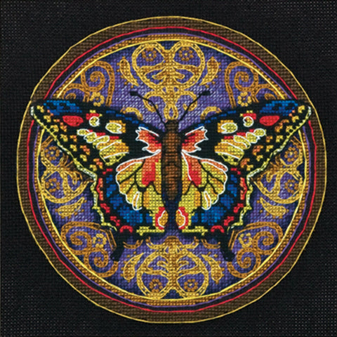 Dimensions Ornate Butterfly 65095 cross stitch kit