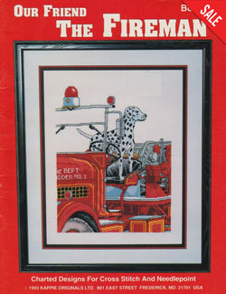Kappie Originals Our Friend the Fireman 426 cross stitch pattern
