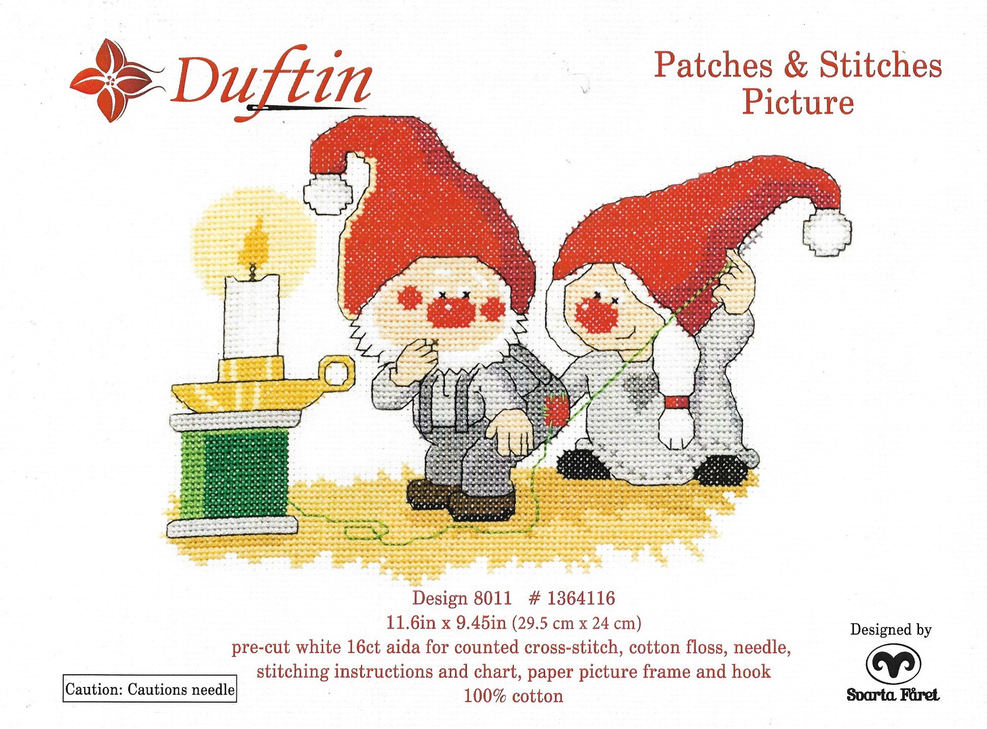 Duftin Patches & Stitches 8011 christmas cross stitch kit