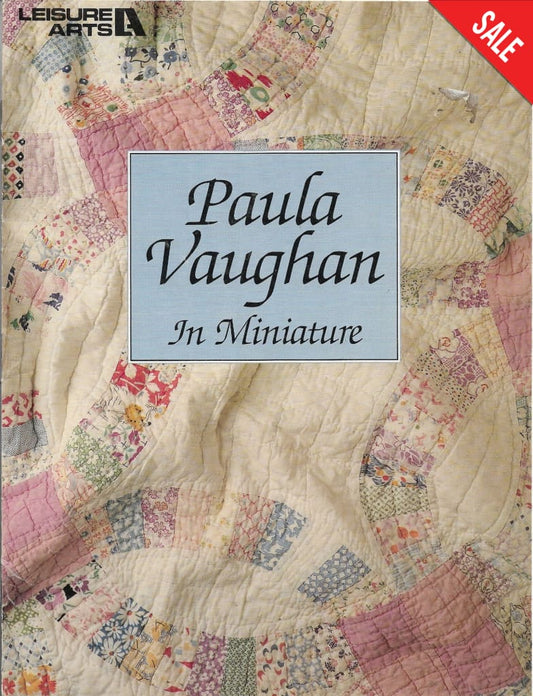 Leisure Arts Paula Vaughan in Miniature cross stitch pattern
