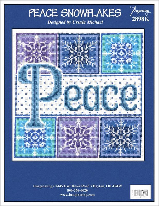 Imaginating Peace Snowflakes 2898KCross Stitch Kit