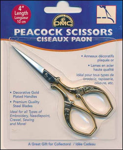DMC 4" Peacock Embroidery Scissors