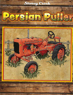Stoney Creek Persian uller LFT440 farm tractor cross stitch pattern