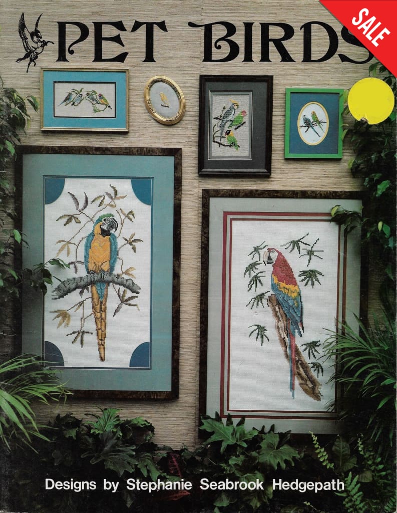 Pegasus Pet Birds 106 cross stitch pattern