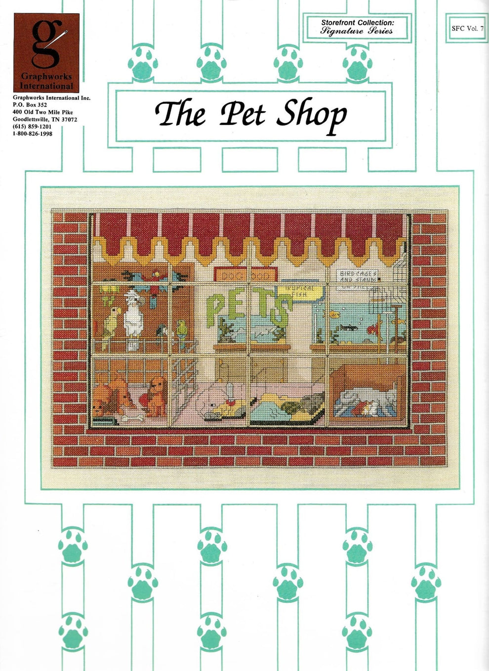 The Pet Shop pattern – Sandra's Stitch Stash