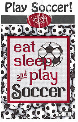Sue Hillis Playy Soccer PS181 cross stitch pattern