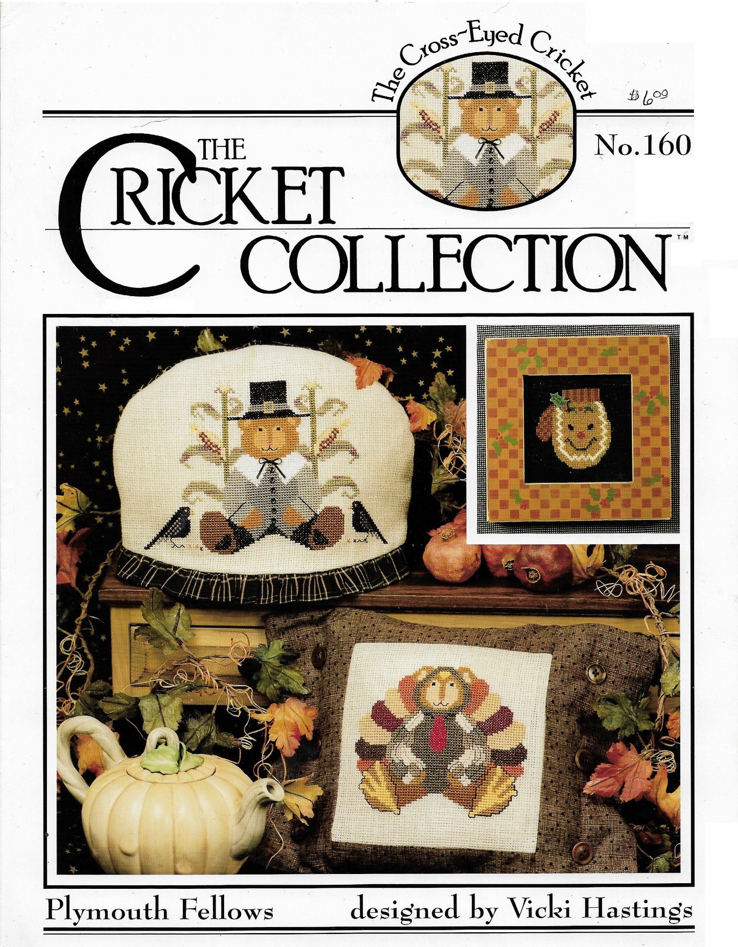 Cricket Collection Plymouth Fellows cross stitch pattern