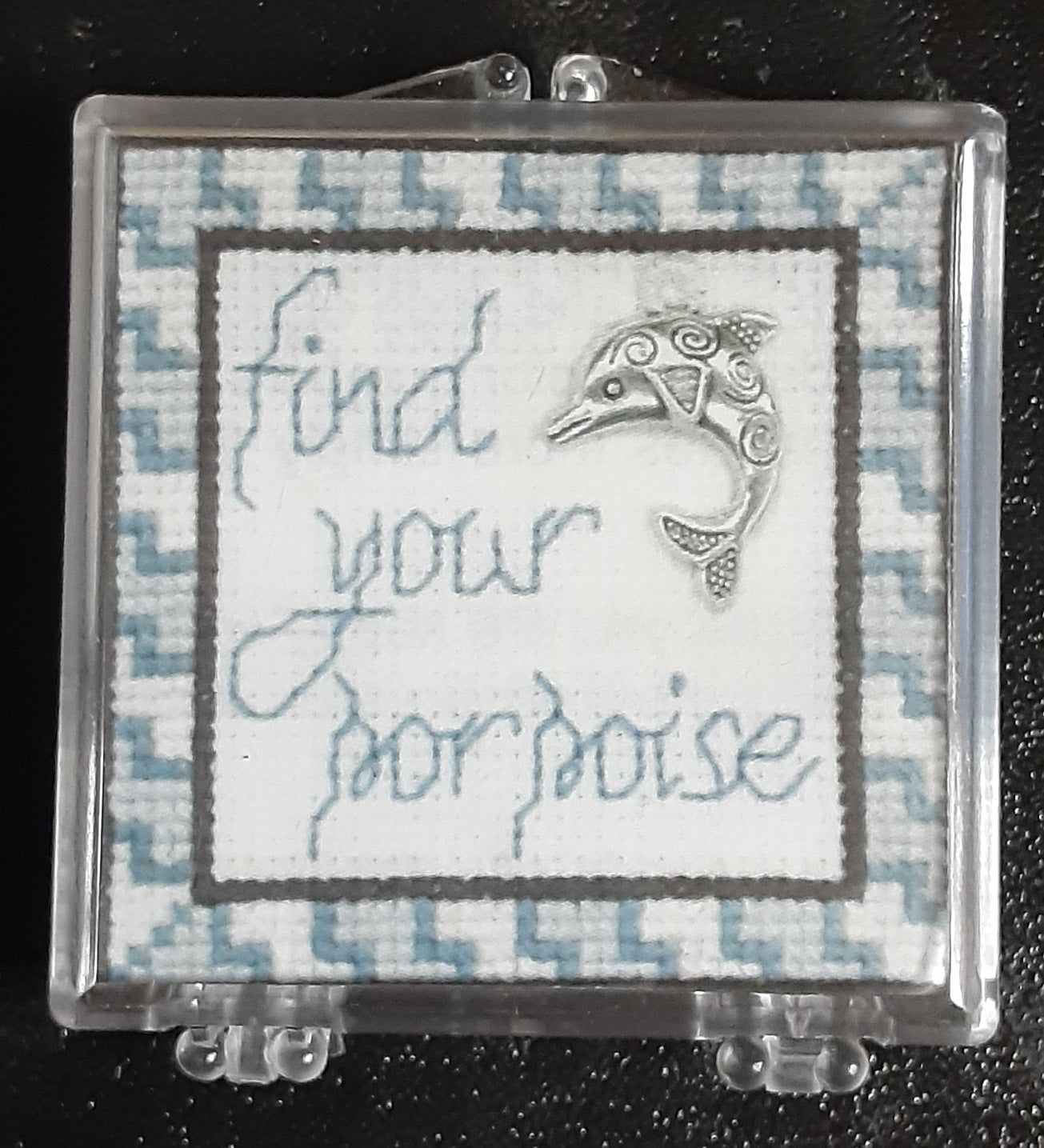 X's & Oh's Find Your Porpoise C8-FP cross stitch pattern