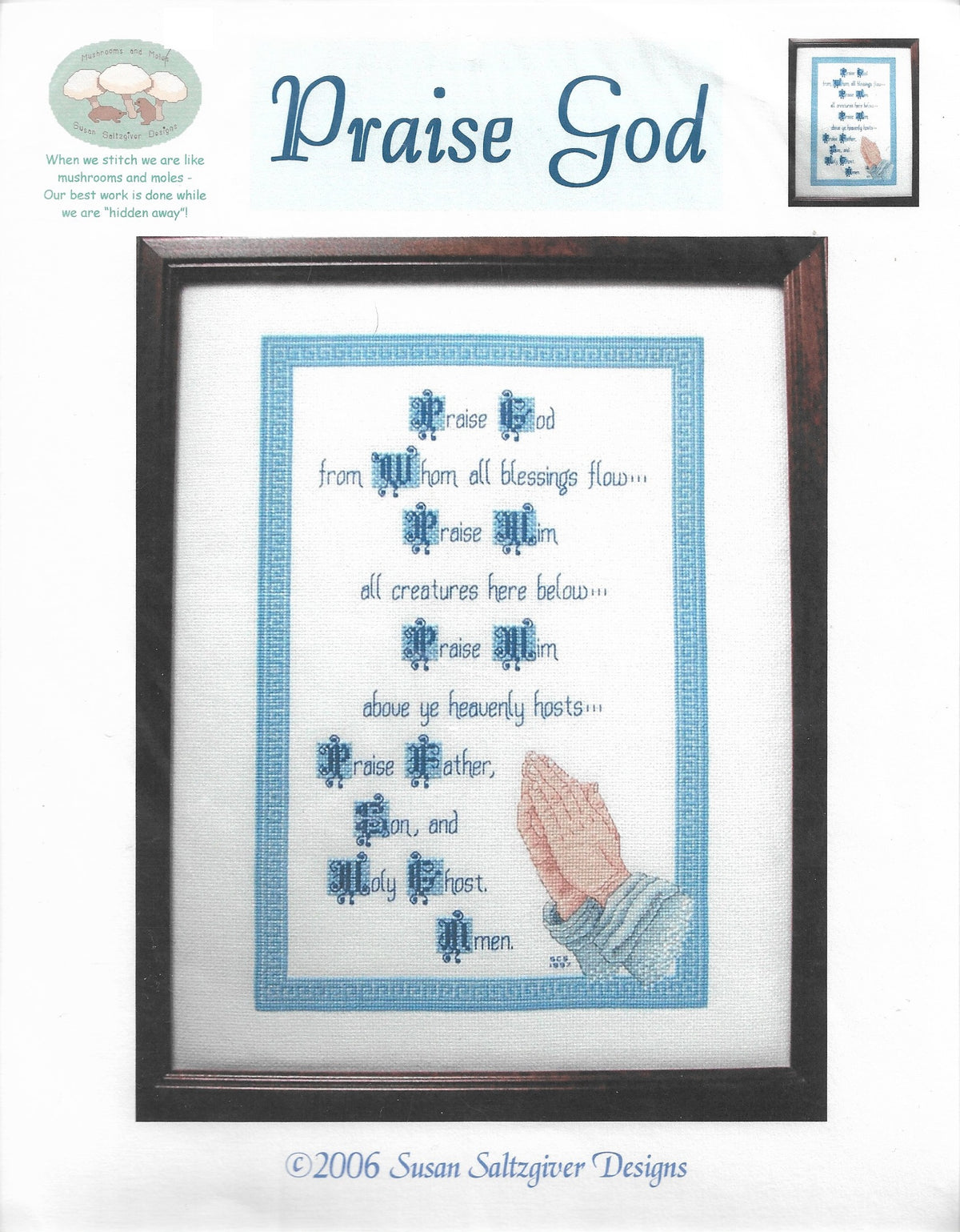 Praise God pattern – Sandra's Stitch Stash