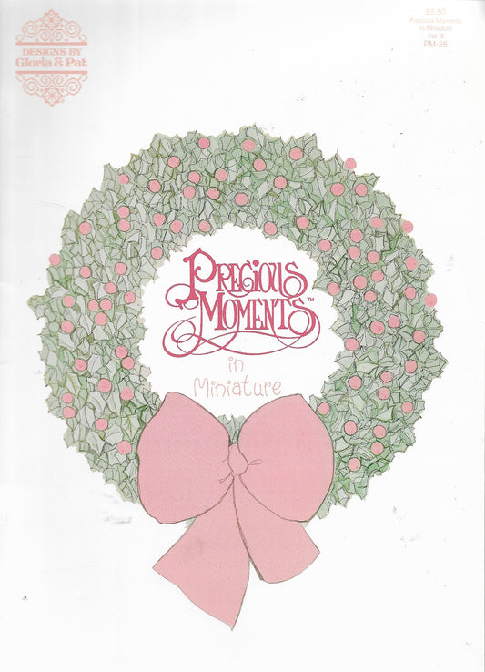 Gloria & Pat Precious Moments In Miniature 3 cross stitch pattern
