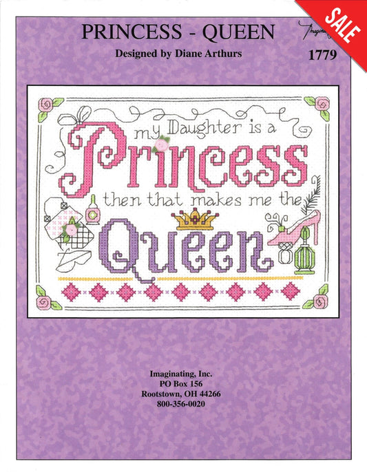 Imaginating Princess - Queen 1779 cross stitch pattern