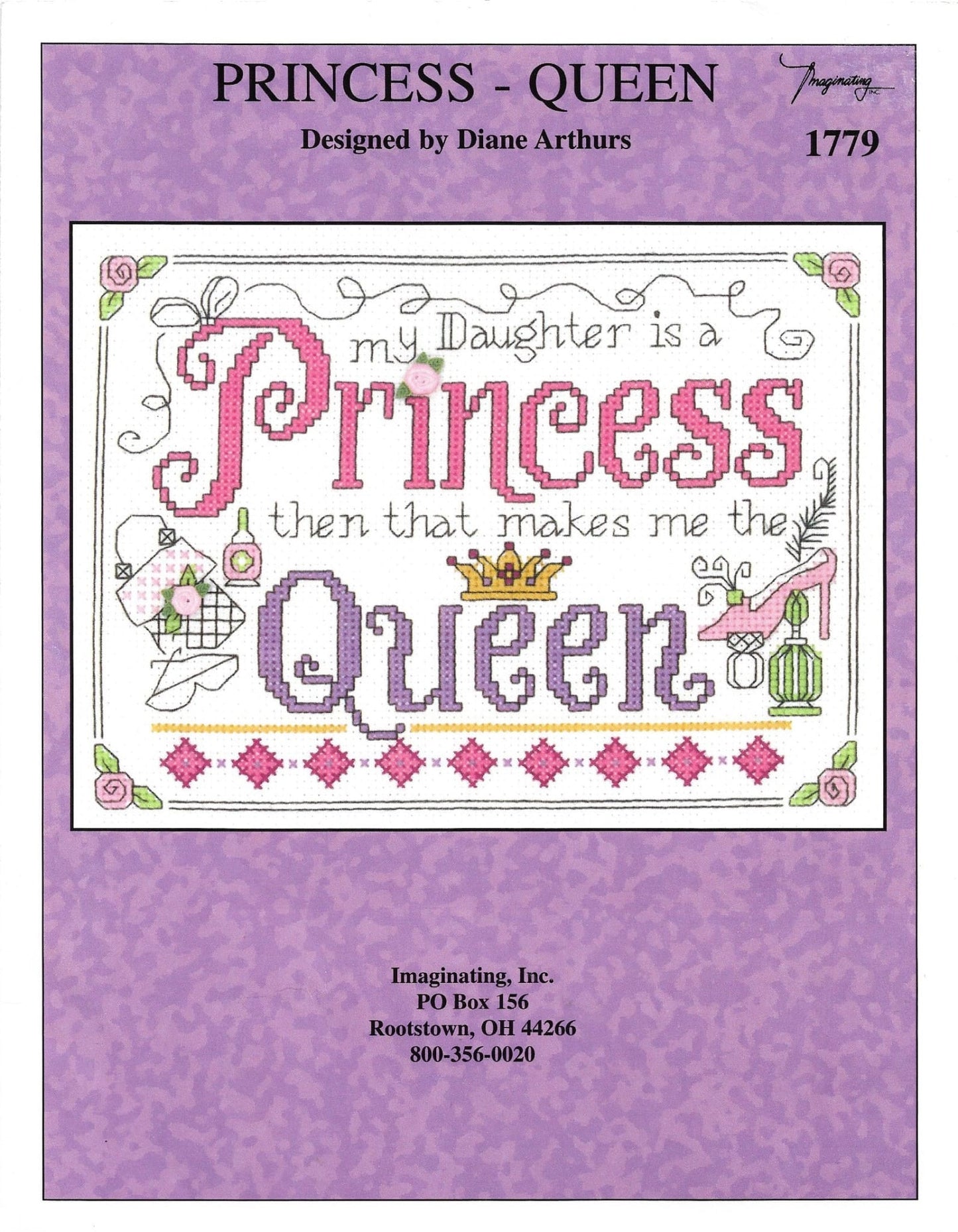 Imaginating Princess - Queen 1779 cross stitch pattern