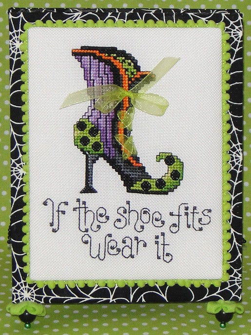 Sue Hillis Witch's Shoe PS175 cross stitch pattern