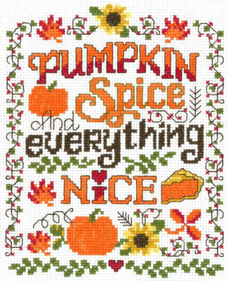 Imaginating Pumpkin Spice 3167 cross stitch pattern