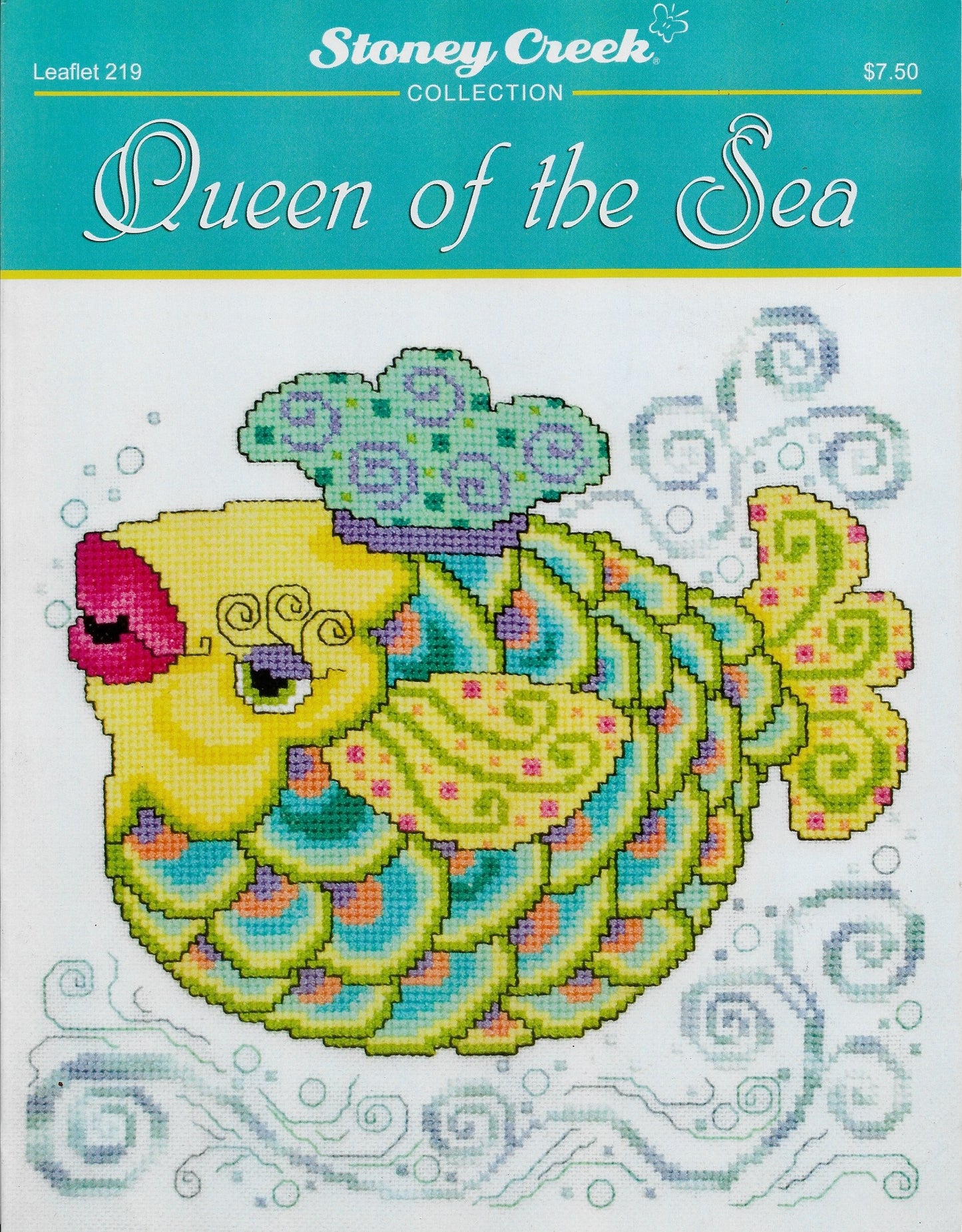 Stoney Creek Queen of the Sea LFT219 cross stitch pattern