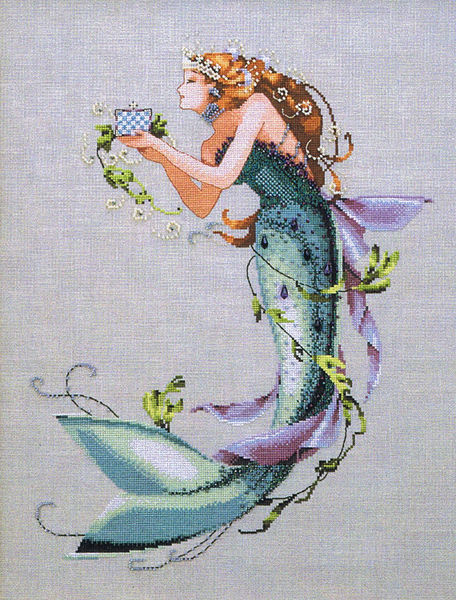 Mirabilia Queen Mermaid, MD57 cross stitch pattern
