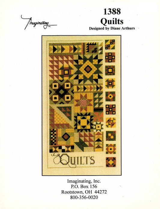 Imaginating Quilts 1388 cross stitch pattern