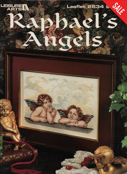 Leisure Arts Raphael's Angels 2634 cross titch pattern