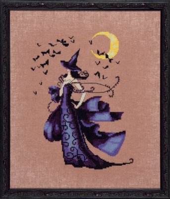 Mirabilia Raven Nora Corbett NC-222 cross stitch pattern