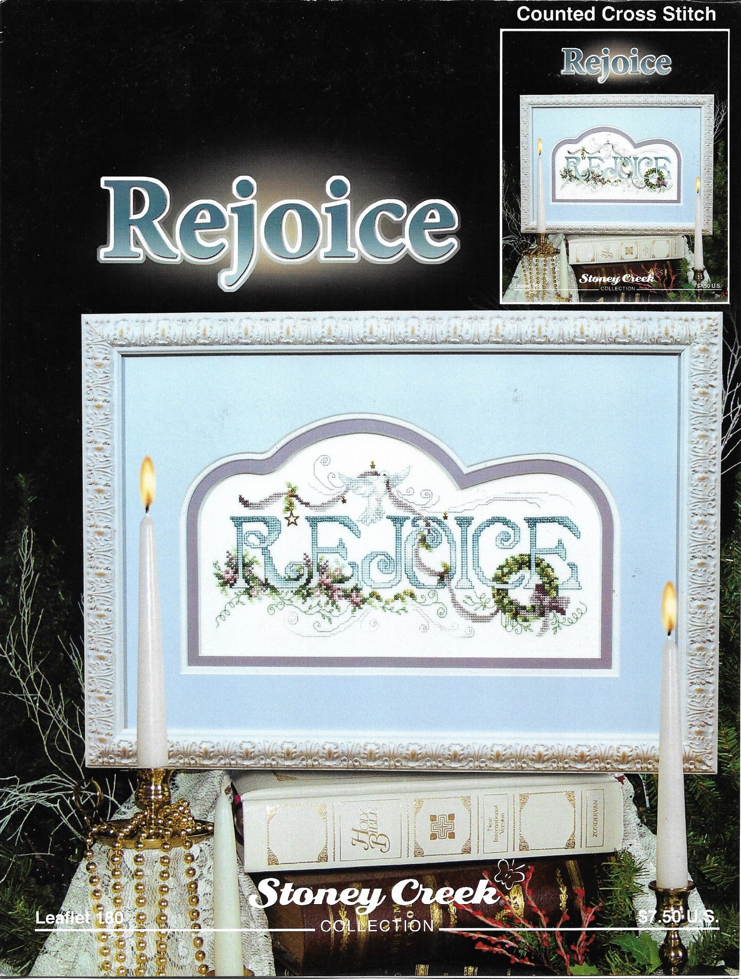 Stoney Creek Rejoice LFT180 christmas cross stitch pattern