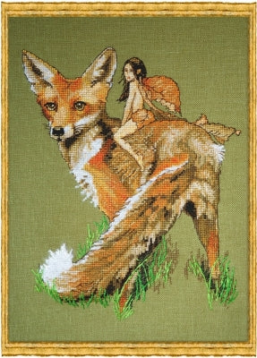 Nimue Renard Le Roux The Red Fox cross stitch pattern