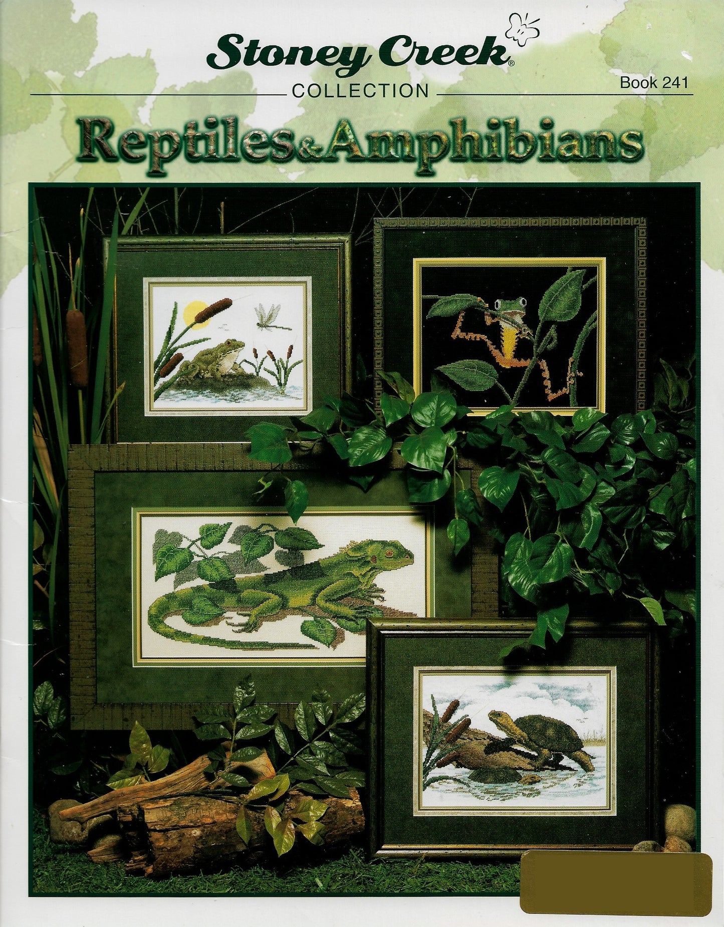 Stoney Creek Reptiles & Amphibians BK241 cross stitch pattern