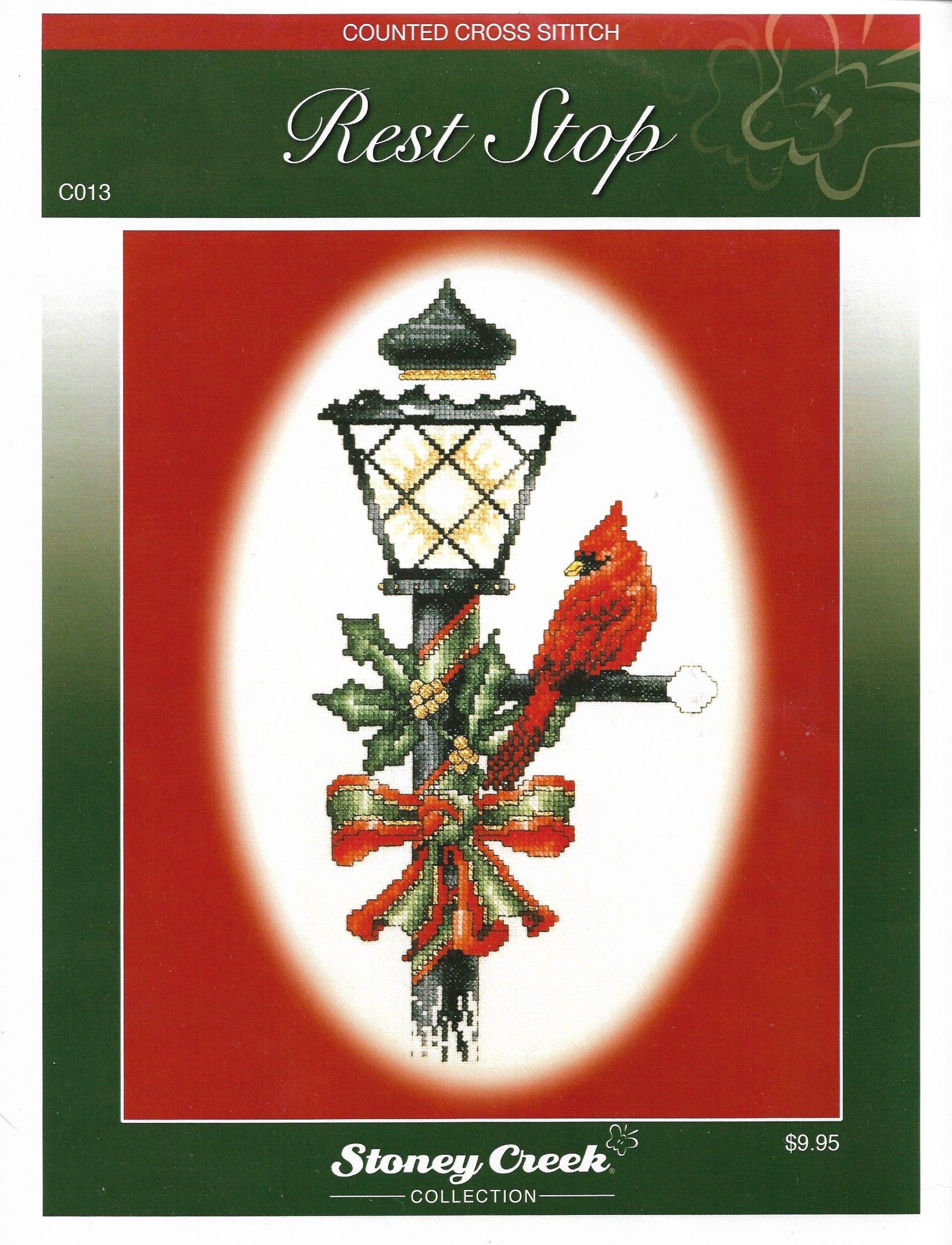 Stoney Creek Rest Stop C013 christmas cross stitch pattern