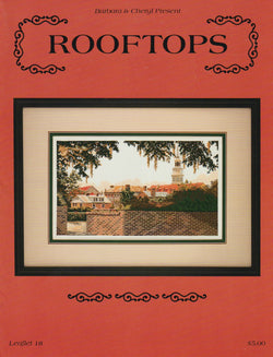 Barbara & Cheryl Rooftops 18 cross stitch pattern
