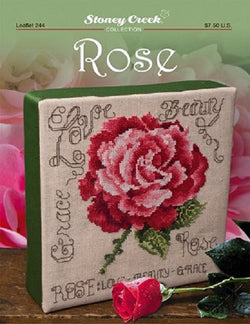 Stoney Creek Rose LFT244 cross stitch booklet