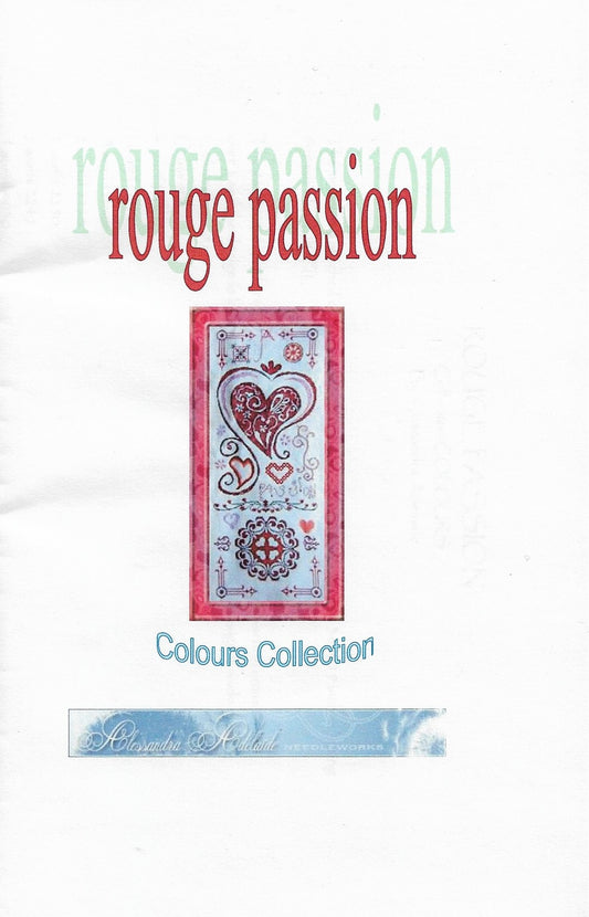 Alessandra Adelaide Rouge Passion cross stitch pattern