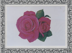 Silver Lining Royal Valentine rose SL116 cross stitch pattern