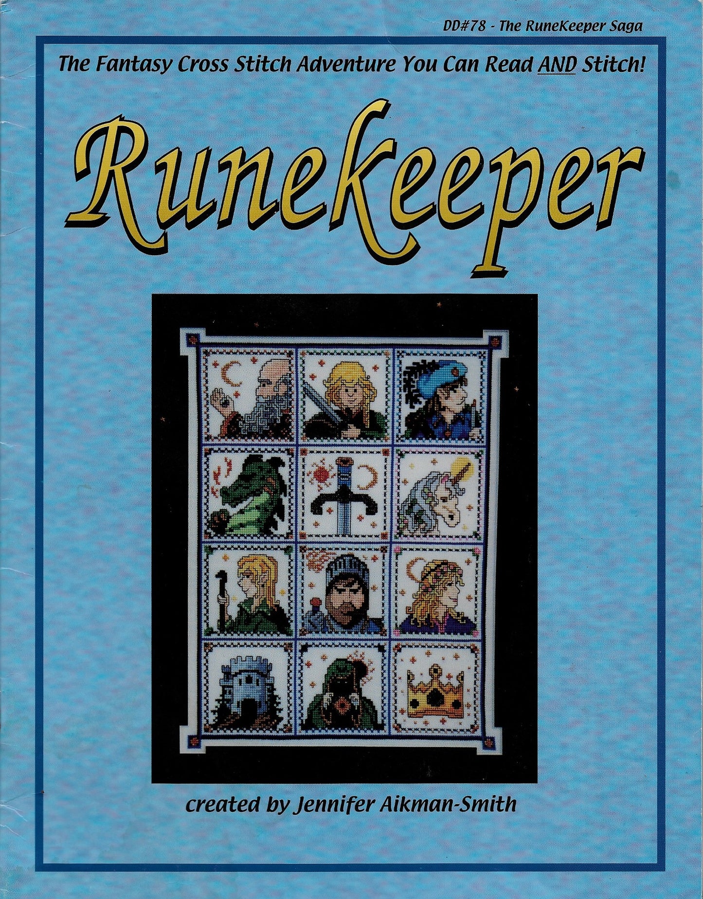 Dragon Dreams The Runekeeper Saga DD78 cross stitch pattern