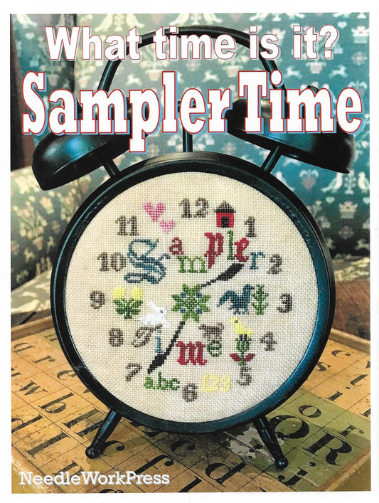 needle Work Press Sampler Time cross stitch pattern