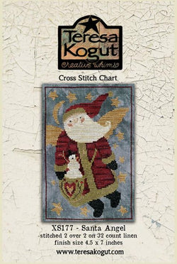 Teresa Kogut Santa Angel XS177 cross stitch pattern