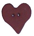 Stoney Creek Heart Plain Folk, SB006 button