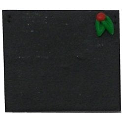 Stoney Creek Christmas Chalkboard button SB096 cross stitch button