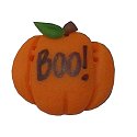 Stoney Creek BOO! Pumpkin SB133 cross stitch button