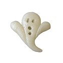 Stoney Creek Little Glow Ghost SB163 button